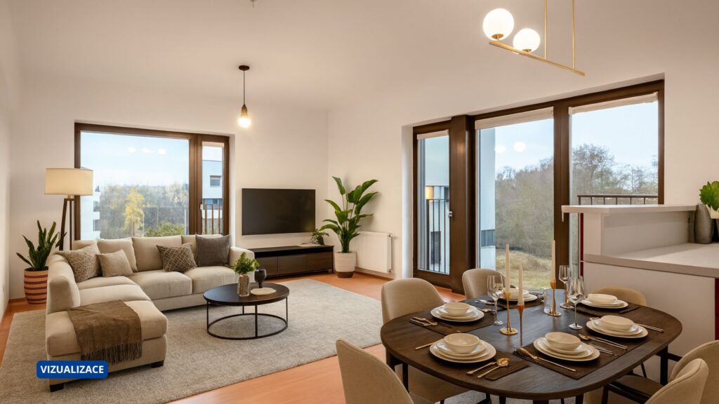 Prodej cihlového bytu 3+kk v osobním vlastnictví 83 m² 6 prodej bytu 3kk havlickuv brod garazove stani stromovka kraj vysocina reality vencovsky 1