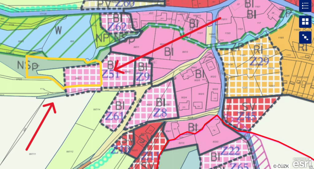 Prodej pozemku 4954 m² Vyskytna nad Jihlavou jihlava vysocina reality vencovsky 1