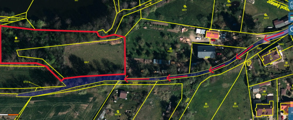 Prodej pozemku 4954 m² Vyskytna nad Jihlavou jihlava vysocina reality vencovsky 2